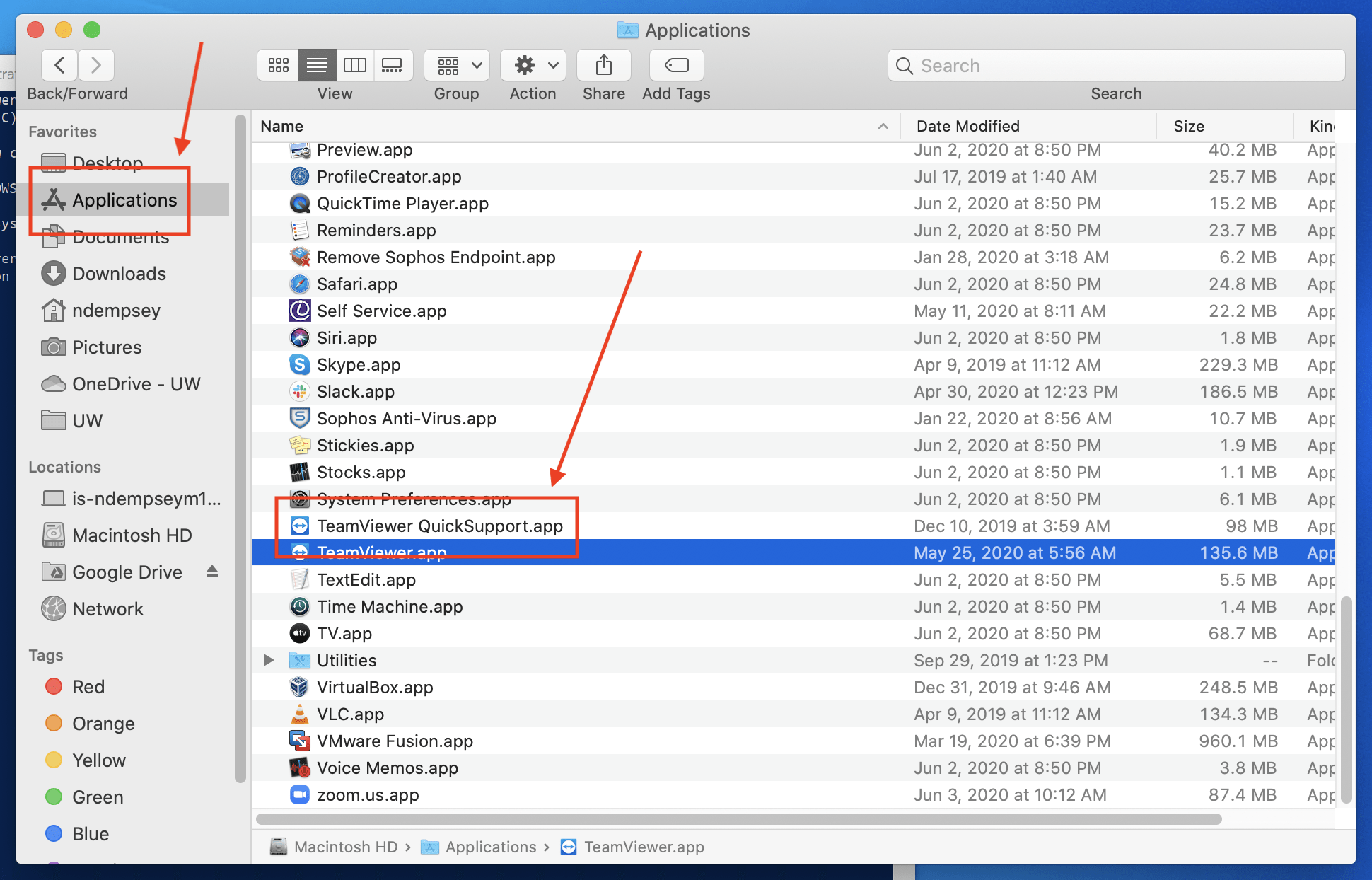 Lưu ý khi sử dụng TeamViewer trên macOS
